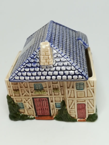 Small Ceramic House with Lid