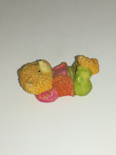 Miniature Teddy Bear Lying Down (Miniature, suitable for printer's tray)
