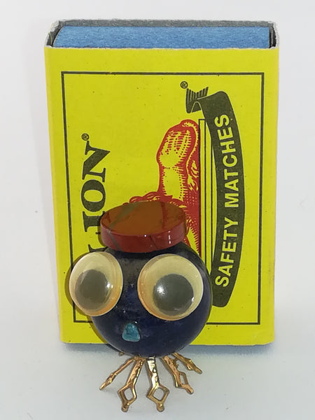 Miniature Abstract Gemstone with Big Wobbly Eyes - Style 1 (Miniature, suitable for printer's tray)
