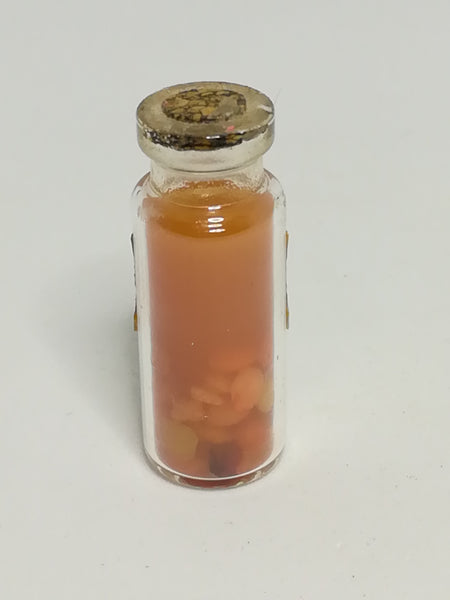 Miniature Bottle Homemade Apricot Jam (Miniature, suitable for printer's tray)