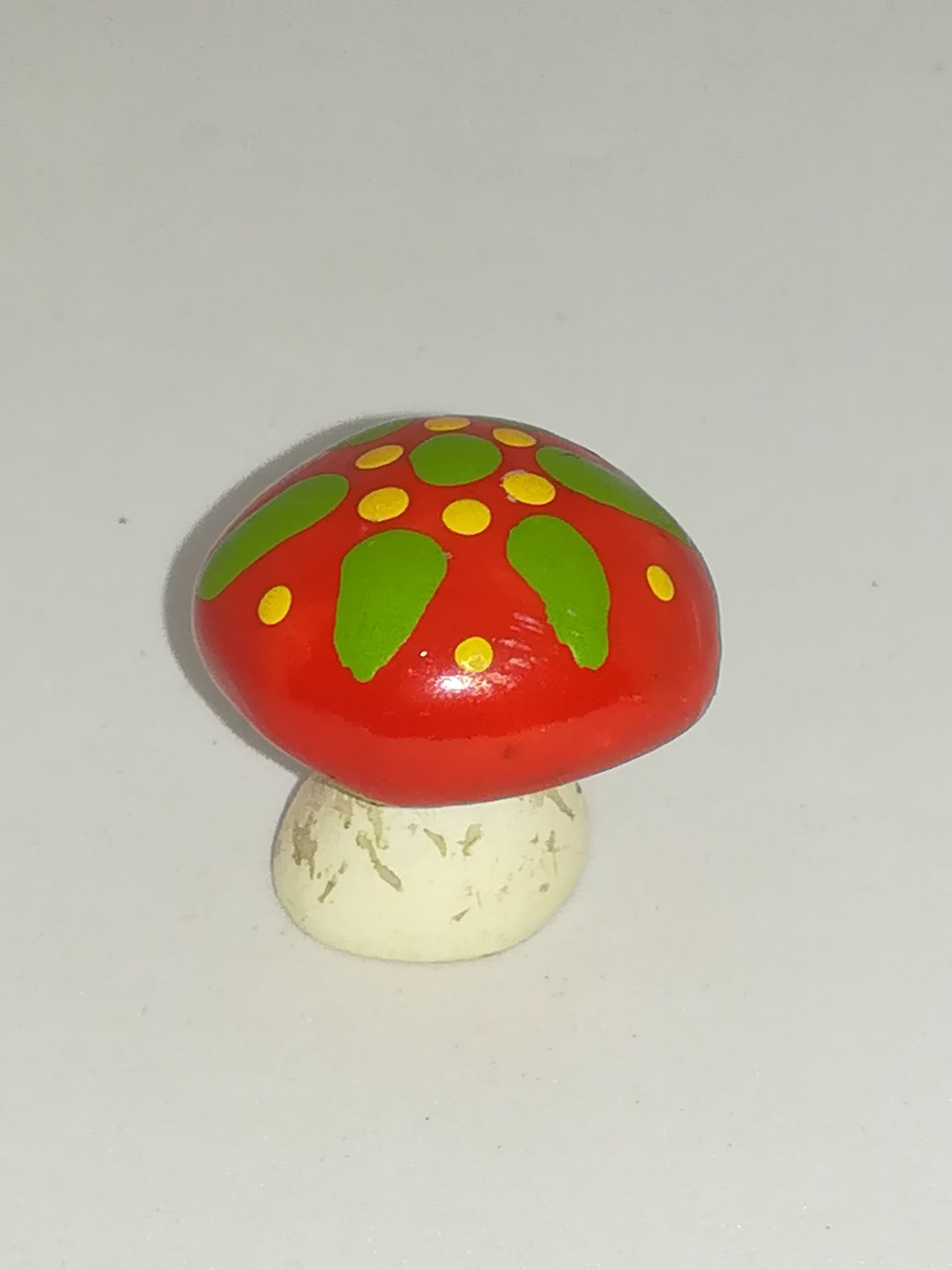 Miniature Red, Green & White Mushroom (Miniature, suitable for printer's tray)