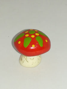 Miniature Red, Green & White Mushroom (Miniature, suitable for printer's tray)