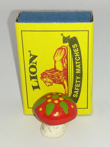 Miniature Red, Green & White Mushroom (Miniature, suitable for printer's tray)