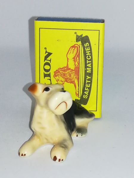 Miniature Ceramic Dog Lying Down (Miniature, suitable for printer's tray)