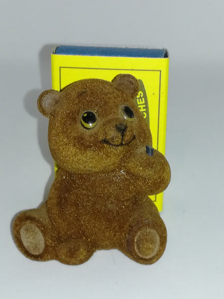 Miniature Cute Brown Teddy Bear (Miniature, suitable for printer's tray)