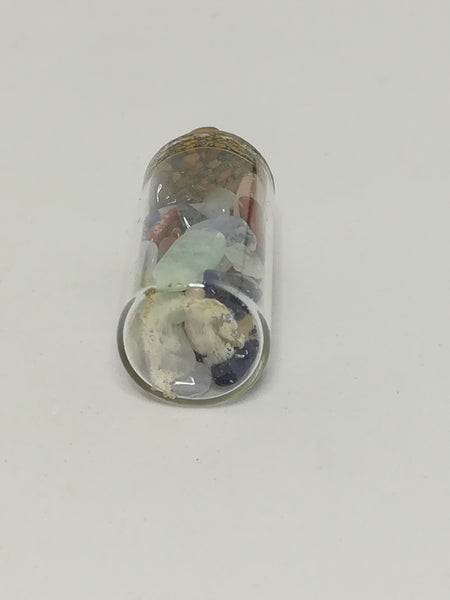 Miniature Bottle Colourful Pebbles (Miniature, suitable for printer's tray)