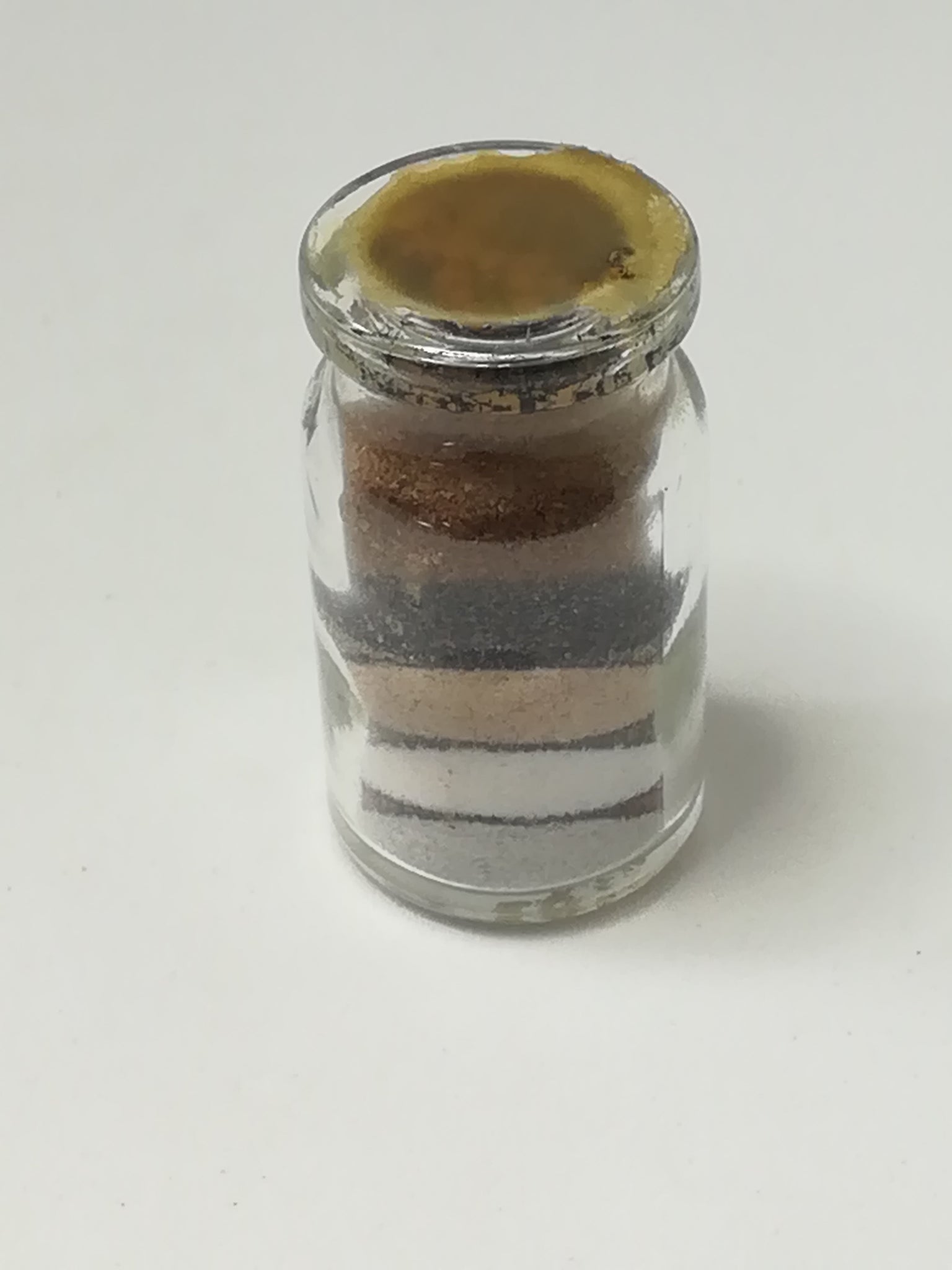 Miniature Sand Art in Glass Bottle (Relaxing Sand Colour) (Miniature, suitable for printer's tray)