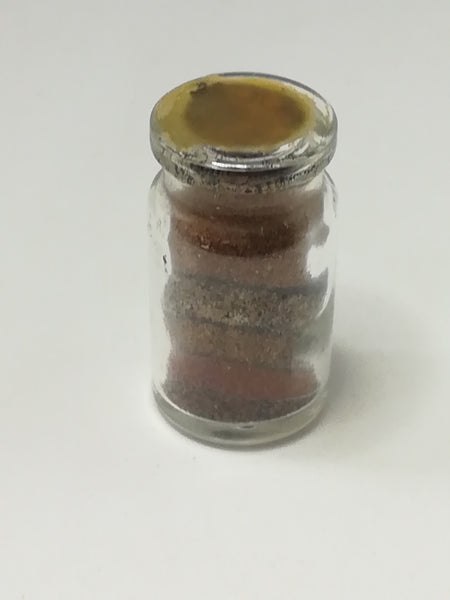 Miniature Sand Art in Glass Bottle (Relaxing Sand Colour) (Miniature, suitable for printer's tray)