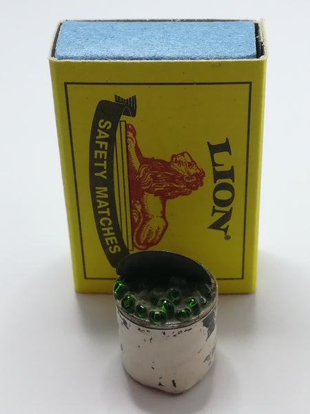 Miniature Tin of Peas (Miniature, suitable for printer's tray)
