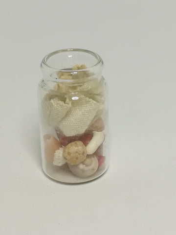 Miniature Bottle Colourful Shells (Miniature, suitable for printer's tray)