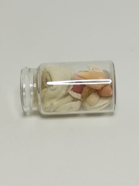 Miniature Bottle Colourful Shells (Miniature, suitable for printer's tray)