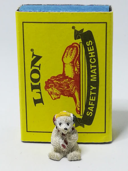 Miniature Polar Bear Wearing Scarf - Style 1 (Miniature, suitable for printer's tray)