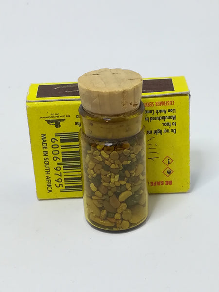 Miniature Bottle with Pebbles (Miniature, suitable for printer's tray)