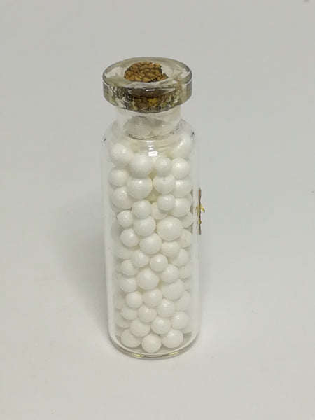 Miniature Bottle White Pills (Miniature, suitable for printer's tray)