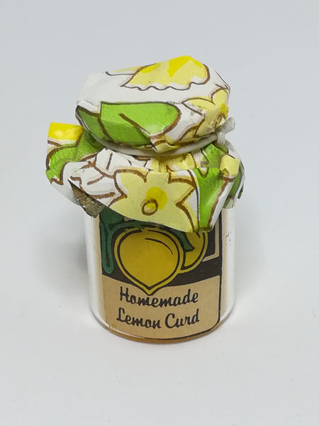 Miniature Bottle Homemade Lemon Curd (Miniature, suitable for printer's tray)