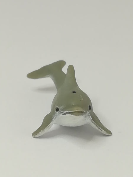 Miniature Gray & White Dolphin (Miniature, suitable for printer's tray)