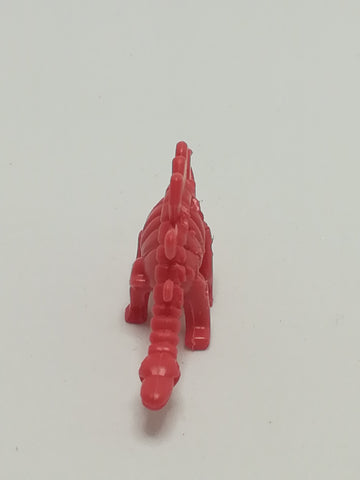 Miniature Red Dinosaur (Miniature, suitable for printer's tray)