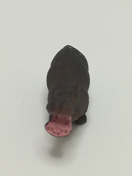 Miniature Dark Gray & Pink Hippopotamus (Miniature, suitable for printer's tray)