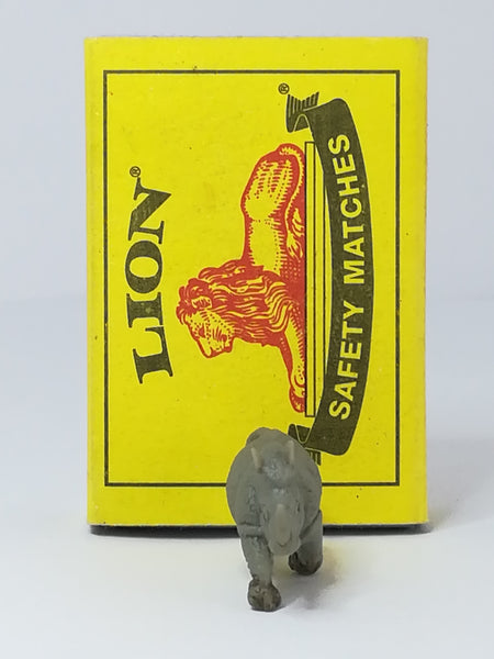 Miniature Grey Rhinoceros (Miniature, suitable for printer's tray)
