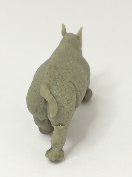 Miniature Grey Rhinoceros (Miniature, suitable for printer's tray)