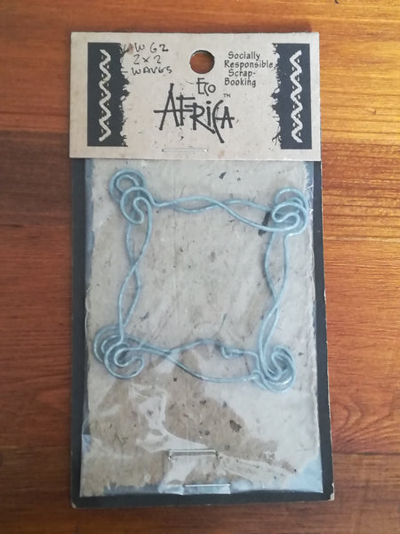 Recycled' Paper Embellishment/Eco-friendly with Wire Frame (For Scrap Booking - Decoration 'Recycled')