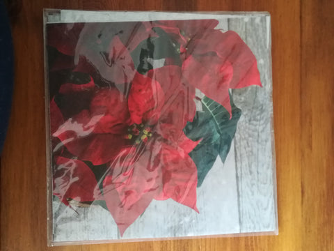 Decoupage - Christimas Flower (Serviette)