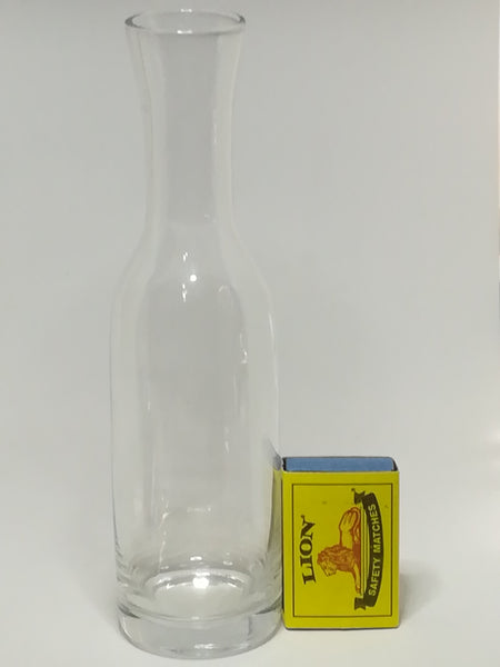 Small Clear Smooth Glass Vase