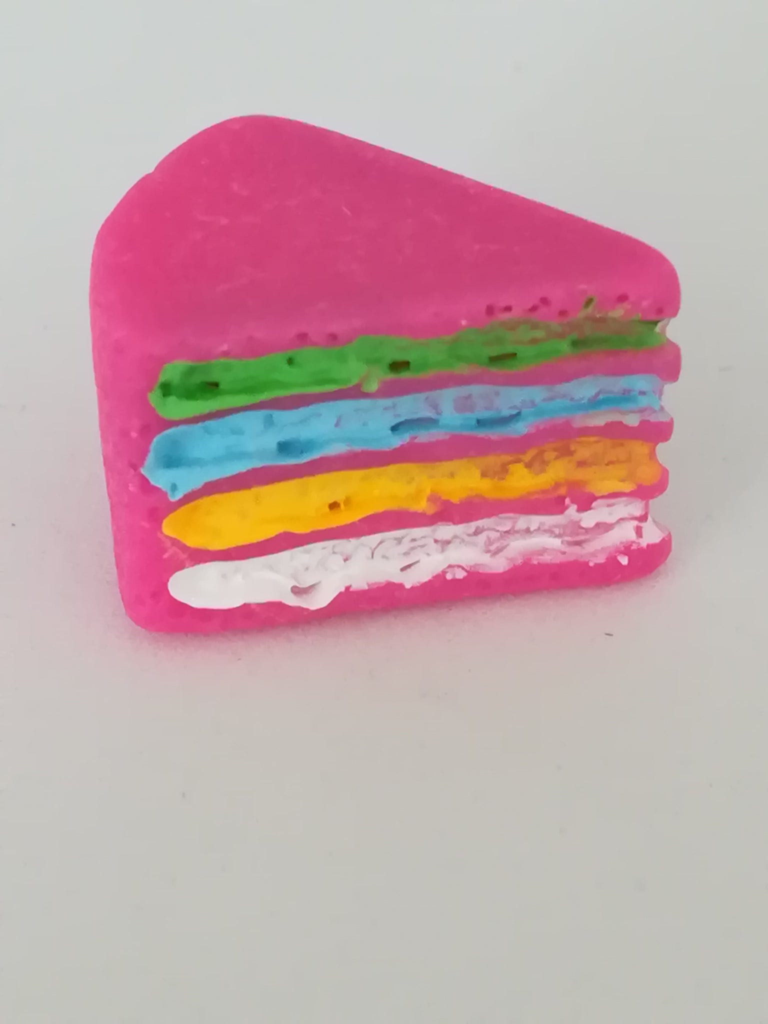Miniature Pink Rainbow Cake (Miniature, suitable for printer's tray)
