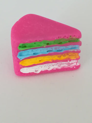 Miniature Pink Rainbow Cake (Miniature, suitable for printer's tray)