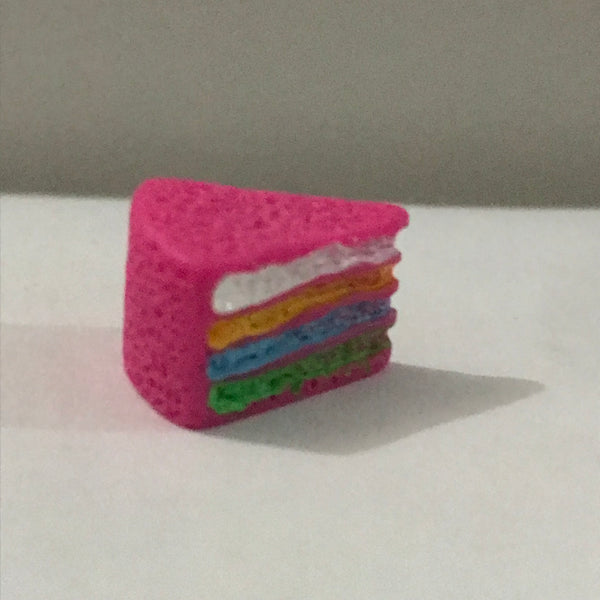Miniature Pink Rainbow Cake (Miniature, suitable for printer's tray)