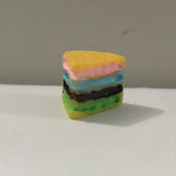 Miniature Yellow Rainbow Cake (Miniature, suitable for printer's tray)