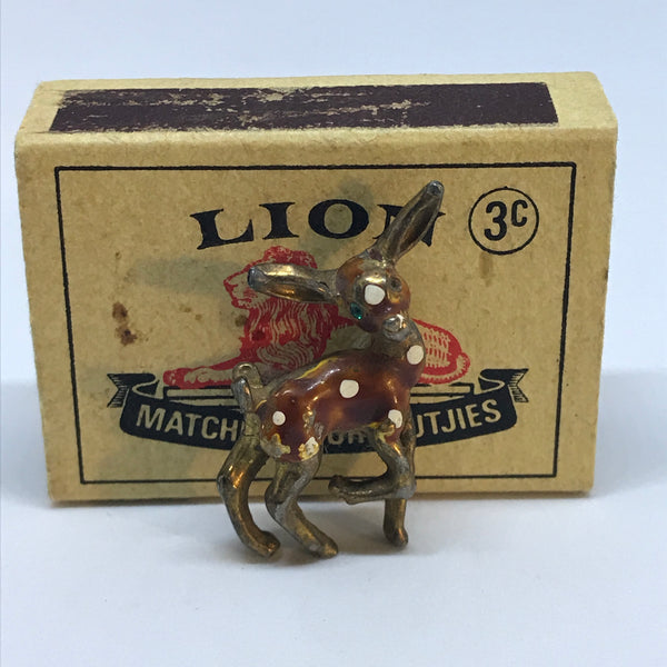 Deer Brooch - Lovely (Miniature, suitable for printer's tray)