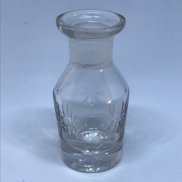 Small Cut Glass Bottle (Miniature, suitable for printer's tray)