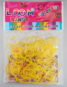 Loom Bands: Yellow & Clear