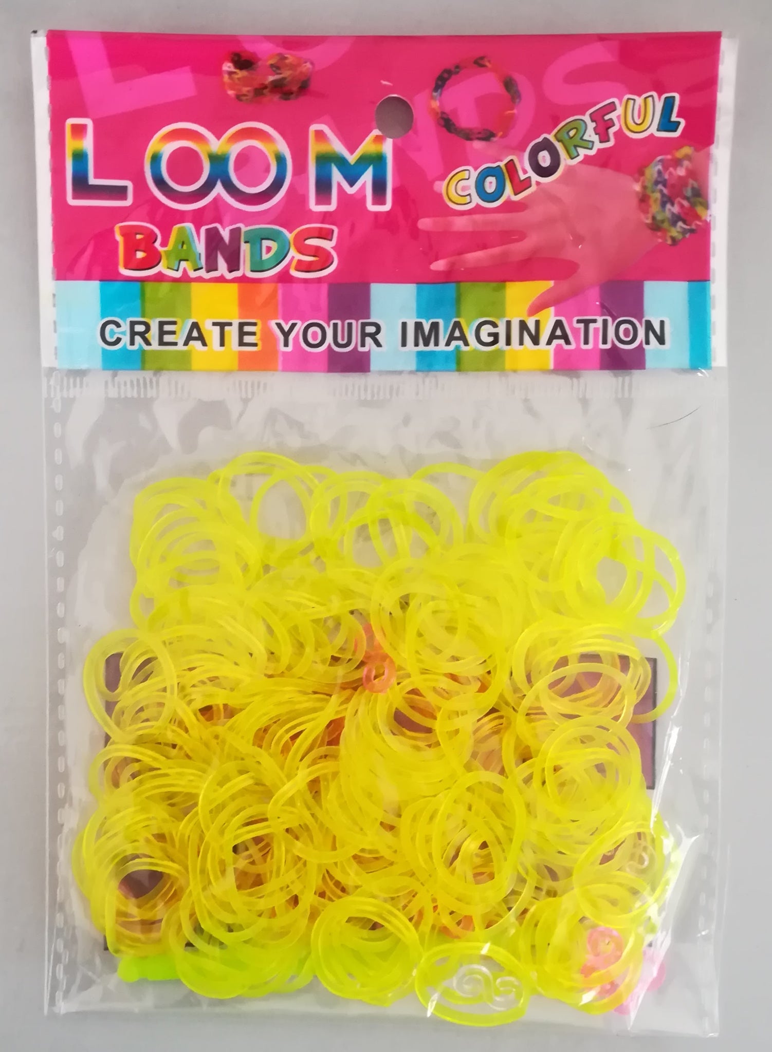 Loom Bands: Light Yellow