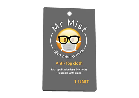 Mr Mist: Anti-Fog Cloth (Mask Aid)